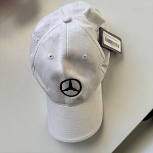 NWT Mercedes-Benz AMG PETRONAS F1 Mercedes Collection Cap Hats One Size (white)